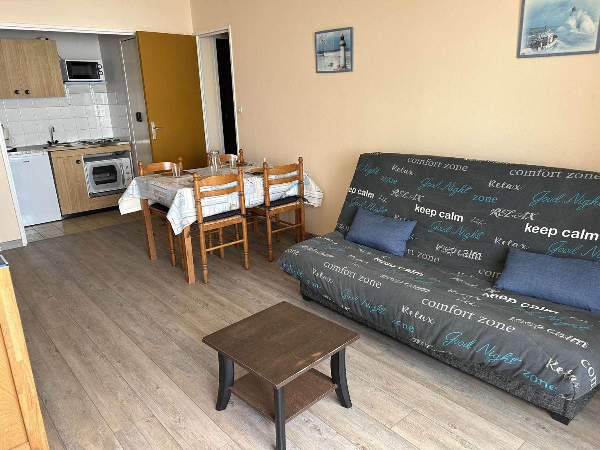 Appartement 2 Pieces Avec Balcon Et Parking A Saint-Gilles-Croix-De-Vie - Fr-1-224-39 Экстерьер фото